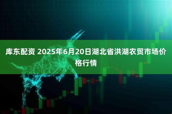 库东配资 2025年6月20日湖北省洪湖农贸市场价格行情