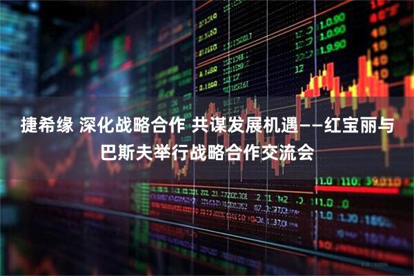 捷希缘 深化战略合作 共谋发展机遇——红宝丽与巴斯夫举行战略合作交流会